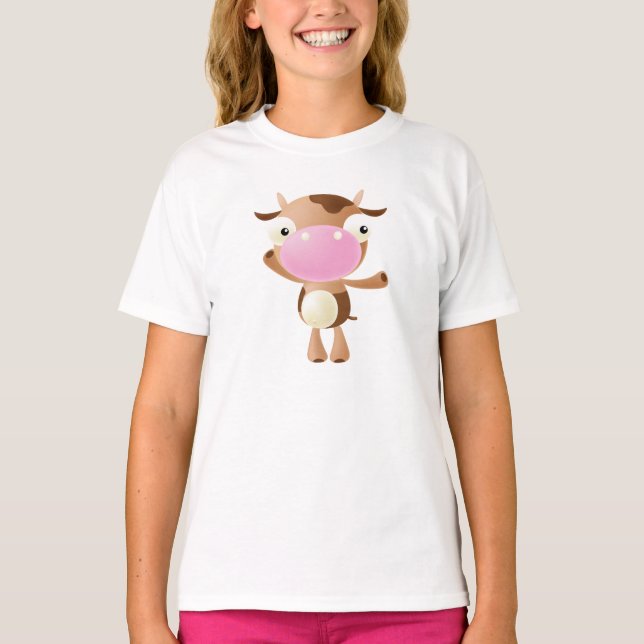 Hej, Cow T Shirt (Framsida)