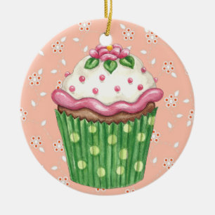 Hej Cupkaka! Julgransprydnad Keramik