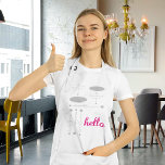 Hej Cute Colorful Hej Gifts Förkläde<br><div class="desc">Modern Hej Cute Colorful Hej Gifts</div>
