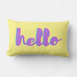 Hej Cute Modern Reversible Dekorativ kudde