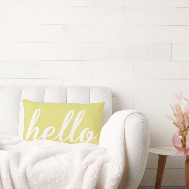 Hej Cute Valfri Färg Lumbarkudde (Soffa)