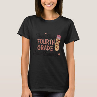 Hej då, 4:e Klass Hej Sommaren förra , skolflicka T Shirt