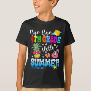 Hej då, 4:e Klass Hej sommarlärare i Studenten T Shirt