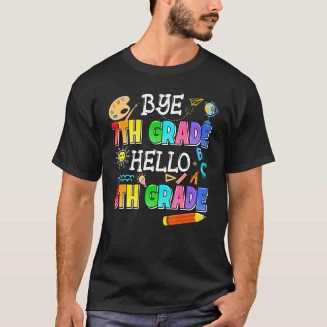 Hej då, 7:e Klass Hej 8:e Klass. Jag Kom tillbaka  T Shirt (Framsida)