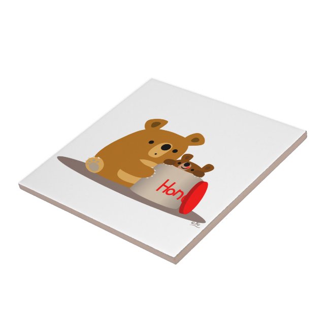 Hej då, älskling! Tips för rutor för kute-Tecknad Kakelplatta (Sidan)