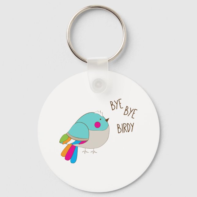 Hej då Birdy Nyckelring (Framsida)