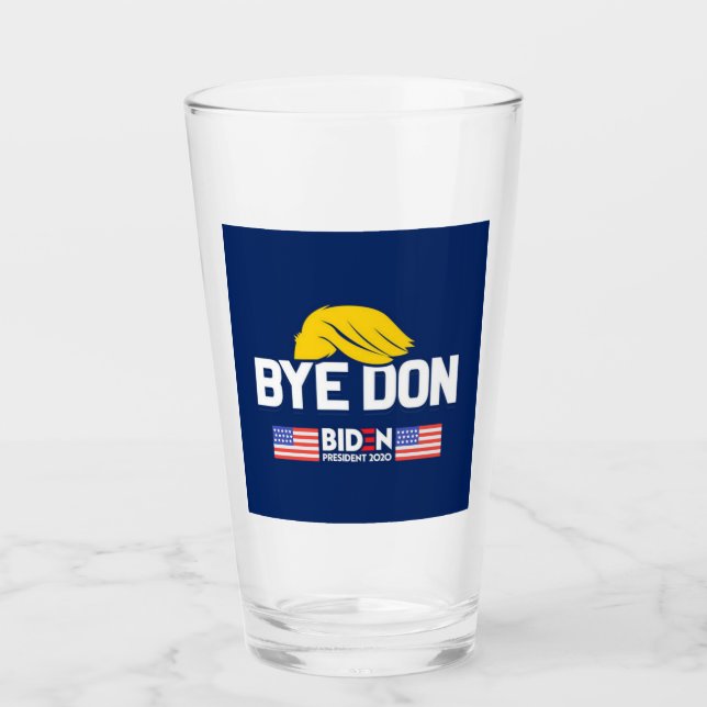 Hej då, Don BIDEN 2020 President HARRIS Glaskopp (Framsida)