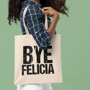 Hej då Felicia Funny Farewell Gift Tygkasse