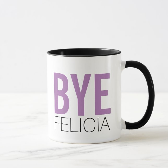 Hej då Felicia! Memorandumcitat Mugg (Höger)