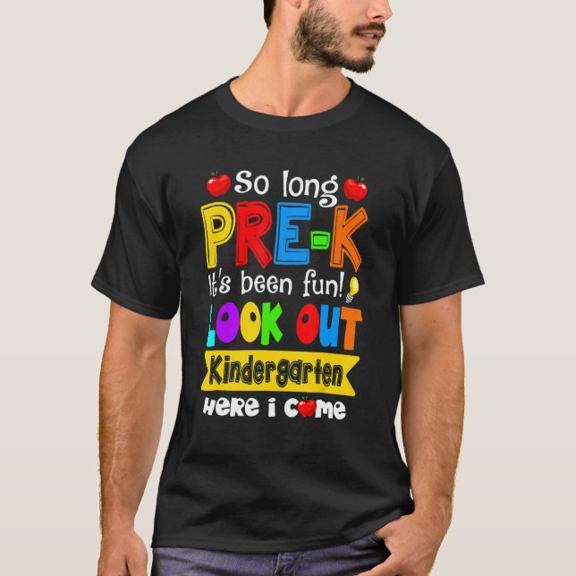 Hej då, förk kolla Kindergarten här i Kom T Shirt (Framsida)