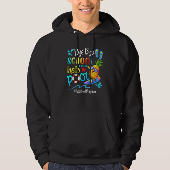 Hej då, Hej Bassäng Assistant Principal Hoodie (Framsida)
