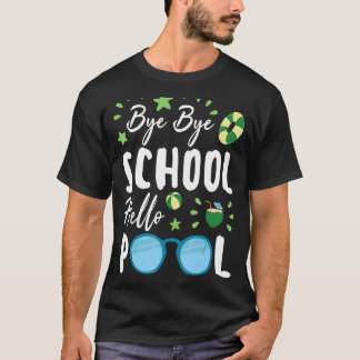 Hej då, Hej Bassäng sommar Student Lärare i  T Shirt