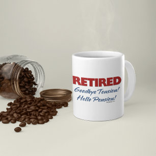 Hej då, Hej Pension! Två-Tonad Mugg