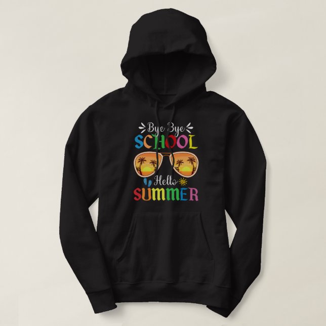 Hej då, hej sommar hoodie (Design framsida)