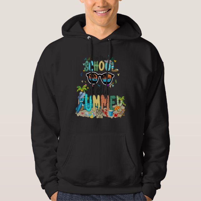 Hej då, Hej, sommarlärare, Student Summe Hoodie (Framsida)