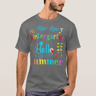 Hej då Kindergarten Hej Summer Kindergarten Gra T Shirt