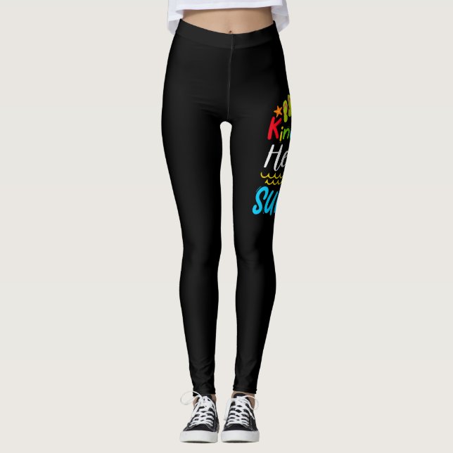 Hej då, Kindergarten Hej Summer Leggings (Framsida)