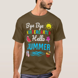 Hej då Kindergarten Hej Summer Teacher Student T Shirt