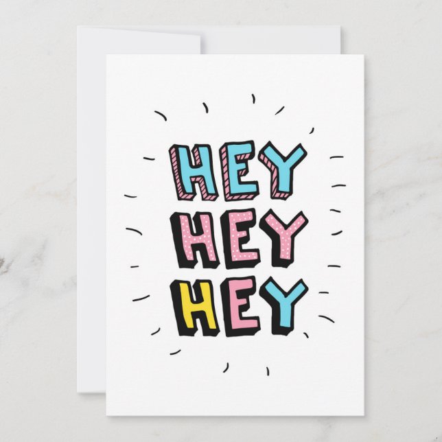 Hej då. kort (Framsida)