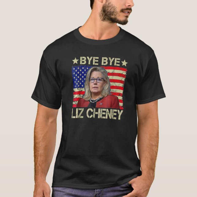 Hej då Liz Cheney T Shirt (Framsida)