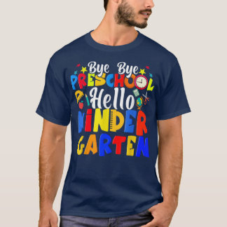 Hej då Preschool Hej Kindergarten Funny Graduat T Shirt