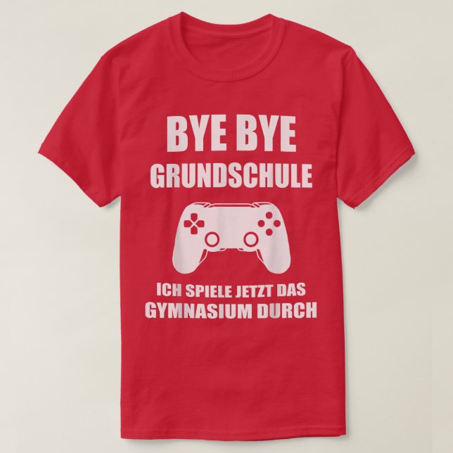 Hej då, Primärskolans gymnasieelever T Shirt (Design framsida)