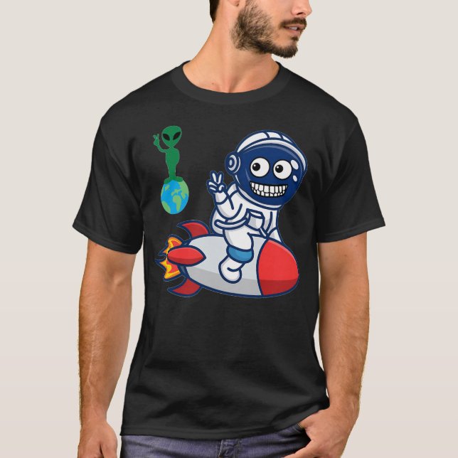 Hej då Rocketmen T Shirt (Framsida)