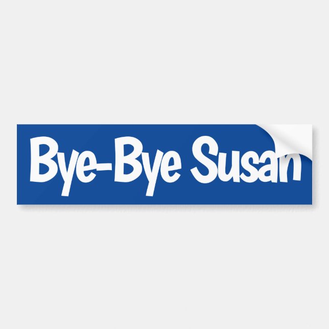 Hej då Susan Bildekal (Framsidan)