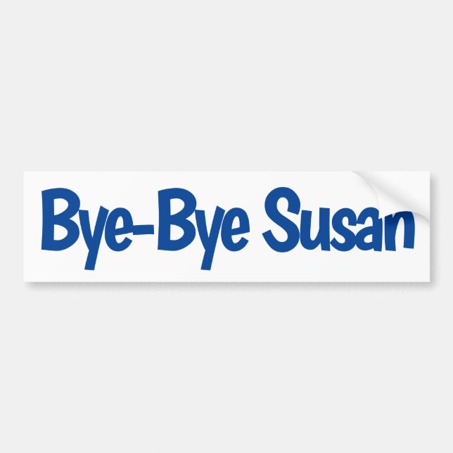 Hej då, Susan Bildekal (Framsidan)