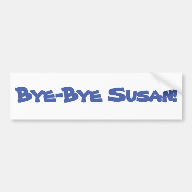 Hej då Susan Bildekal (Framsidan)