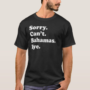 Hej då, Vacation Island Bahamas T Shirt