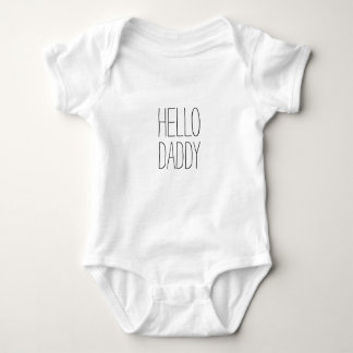 HEJ DADDY Gravid-meddelande T Shirt