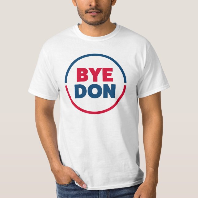 Hej dåDon - Hej då Donald Trump - Joe Biden 2020 T Shirt (Framsida)