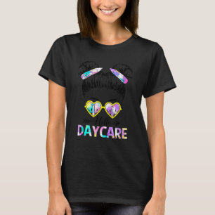 Hej Dagis Tie Dye Runt Rufs Barn Tillbaka Till Sko T Shirt