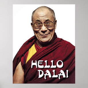 Hej Dalai poster
