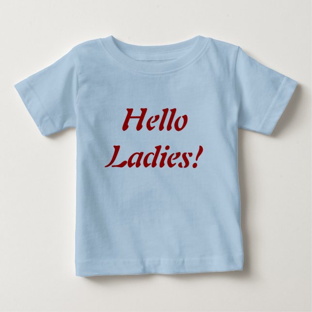 Hej dam! pojke! tee (Framsida)