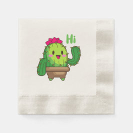 Hej, där Cactus - Party Pappra Napkins Pappersservett