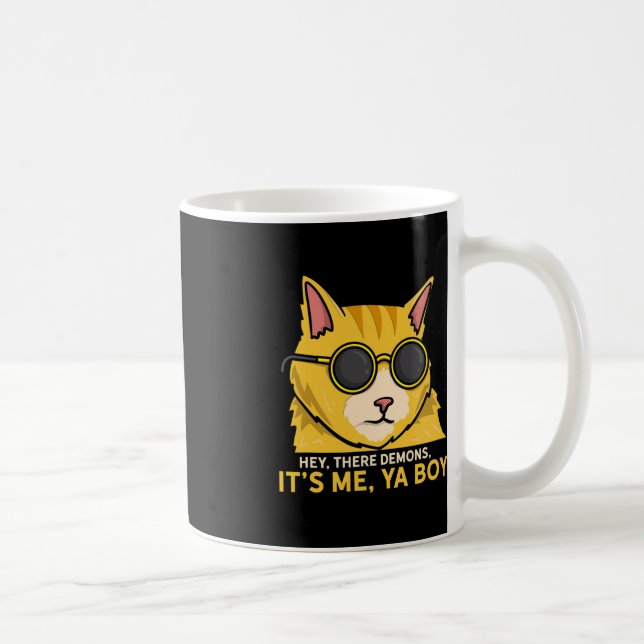 Hej, där demonstrerar sin Ya Boy - Spooky Ghost Hu Kaffemugg (Höger)