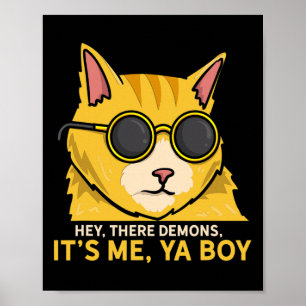 Hej, där demonstrerar sin Ya Boy - Spooky Ghost Hu Poster