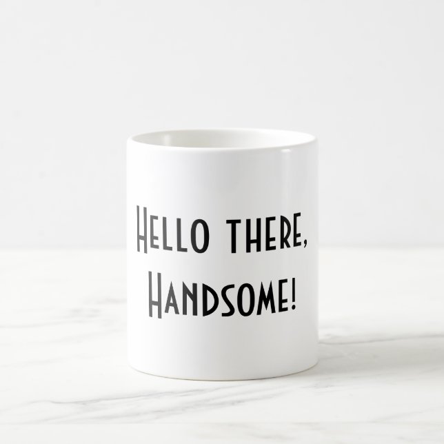 Hej där Handsome Kaffemugg (Center)