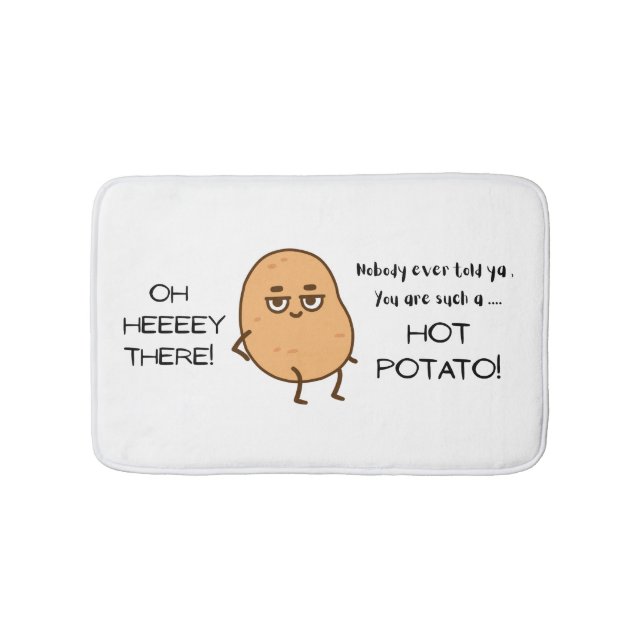 Hej Där! Het Potatis  Badrumsmatta (Framsidan)