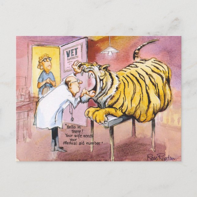 Hej där inne! vykort (Framsida)