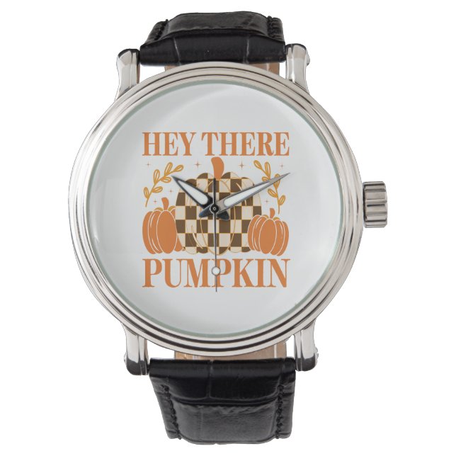Hej, där Pumpkin Armbandsur (Framsida)