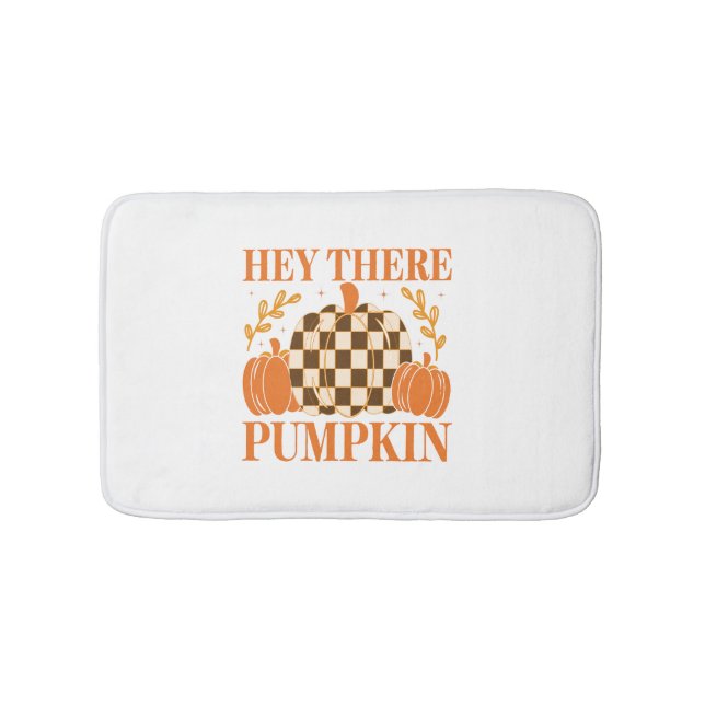 Hej, där Pumpkin Badrumsmatta (Framsidan)
