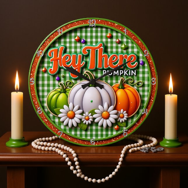 Hej, där Pumpkin Stor Klocka (Skapare uppladdad)