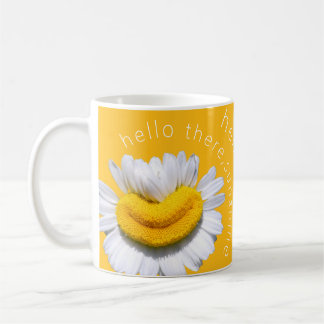 "hej där, solsken" Kamomill-leende Kaffemugg