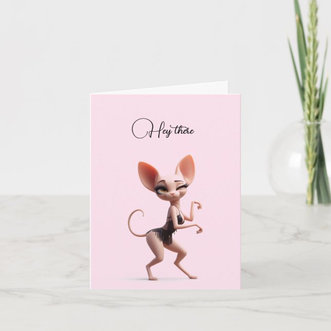 Hej, där Spyhynx Kort (Framsida)