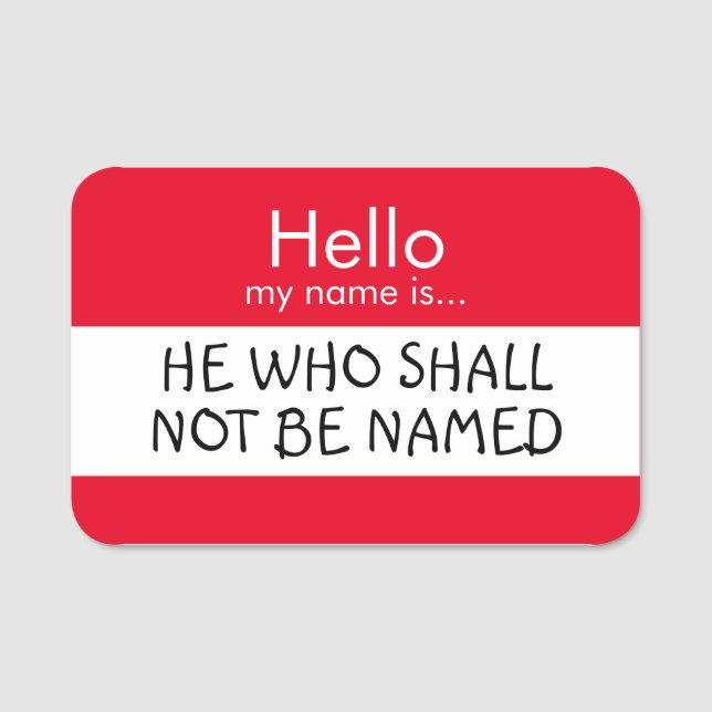 Hej... Den som inte skall namnges Namnbricka (Framsida)