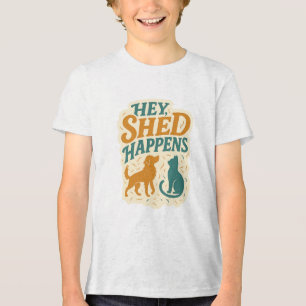 Hej, det är pälsens fel: Humor om husdjurs päls T Shirt
