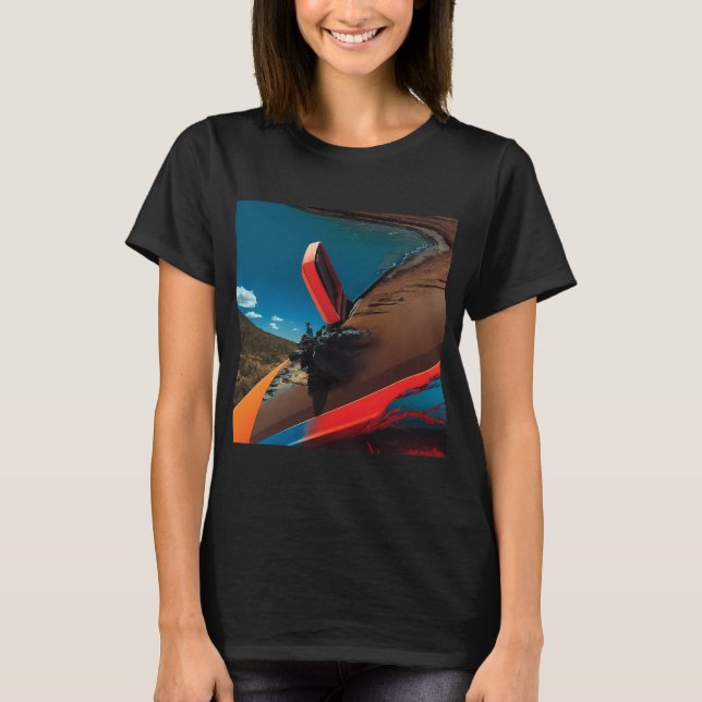Hej Det här är Flume Melt T Shirt (Framsida)